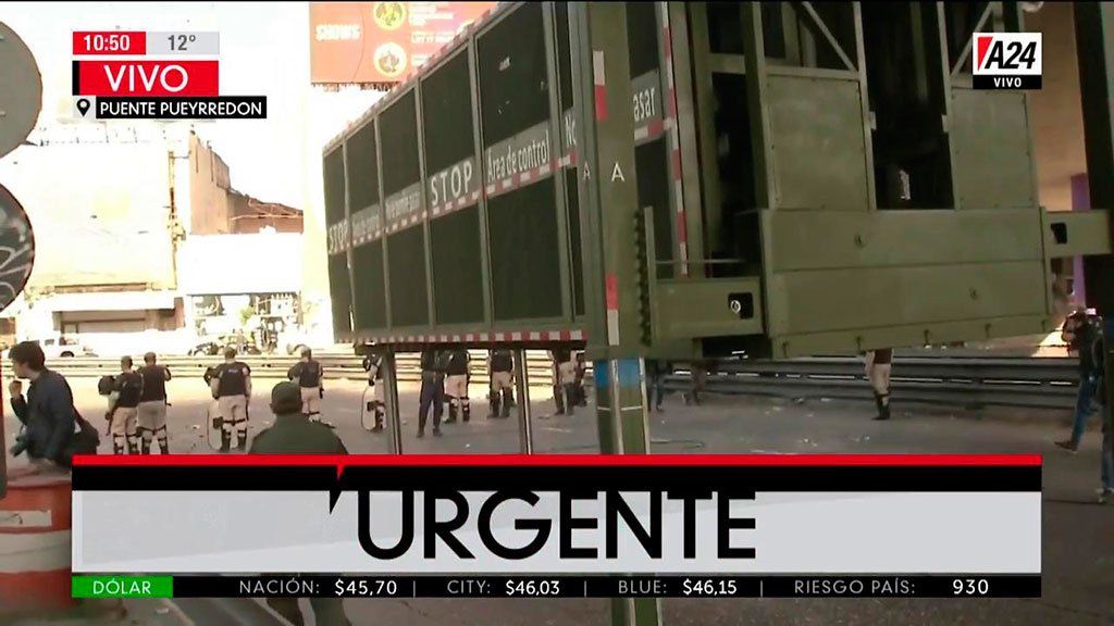 Así es la Supervalla que puso Bullrich para contener los piquetes