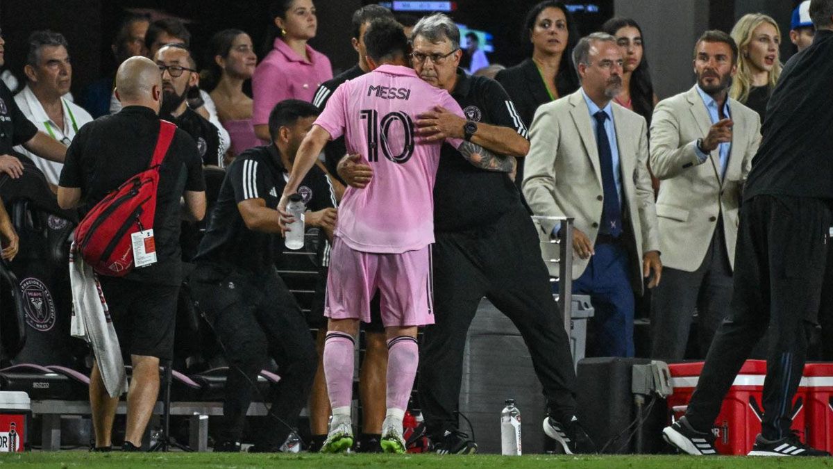 Gerardo Martino y Lionel Messi&nbsp;
