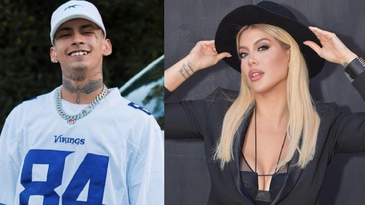 L-Gante compartió una particular foto con Wanda Nara y le dedicó un jugado mensaje