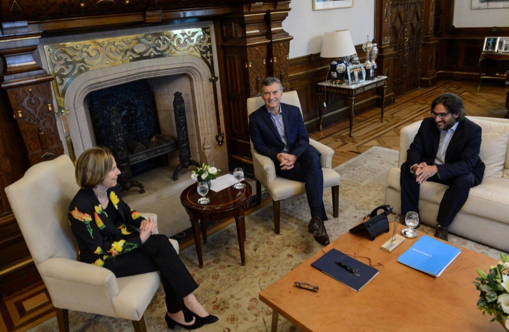 Después de anunciarlo por la tele, Macri le ofreció formalmente el cargo a Weinberg de Roca