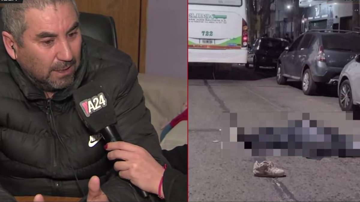 photoHabló el padre del joven que murió aplastado luego de caer de un colectivo: Quiero juticia para la gente