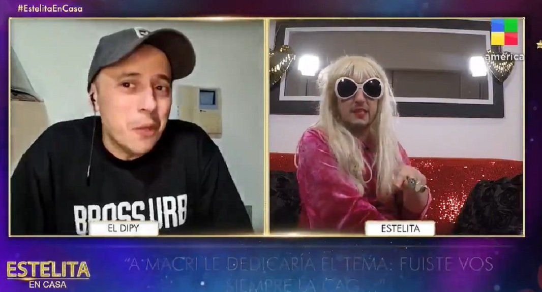 El Dipy con Estelita: Siempre pensamos en votar al que roba menos, siempre se vota al mejor de los peores