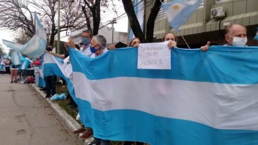Protestas en Santa Fe contra la intervención de Vicentin