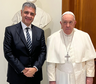 Jorge Macri fue recibido por el Papa Francisco en una audiencia privada