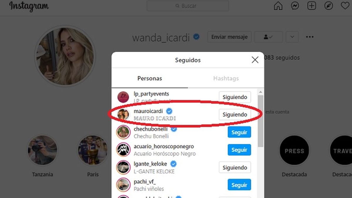 Tras el anuncio de Wanda Nara sobre su reconciliaci&oacute;n y perd&oacute;n a Mauro Icardi por su infidelidad virtual con la China Su&aacute;rez, la rubia volvi&oacute; a seguir a su marido desde su cuenta de Instagram.&nbsp;