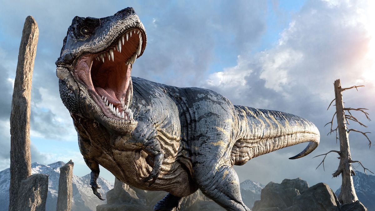 Un padre le quiso regalar un dinosaurio a su hijo