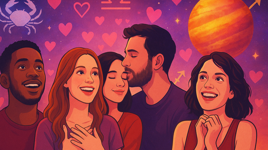 Cinco signos que encontrarán el amor durante mercurio retrógrado de julio 2025