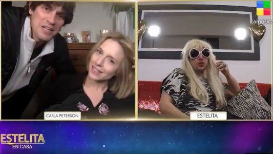 Carla Peterson y Martín Lousteau hablaron de su intimidad con Estelita: Estamos 24 por 7...