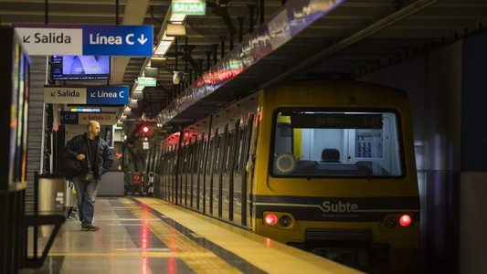 Paro de Subte en la Línea C: a qué hora se restablecerá el servicio