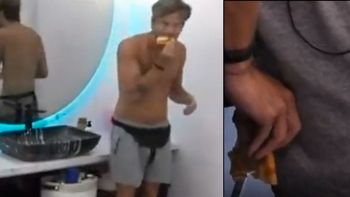gran hermano 2022: el insolito motivo por el que nacho termino comiendo en el bano