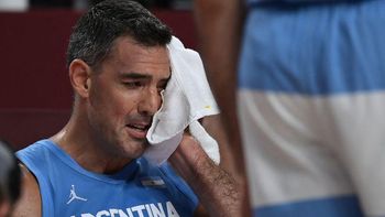 La emoción de Scola en los Juegos Olímpicos de Tokio.