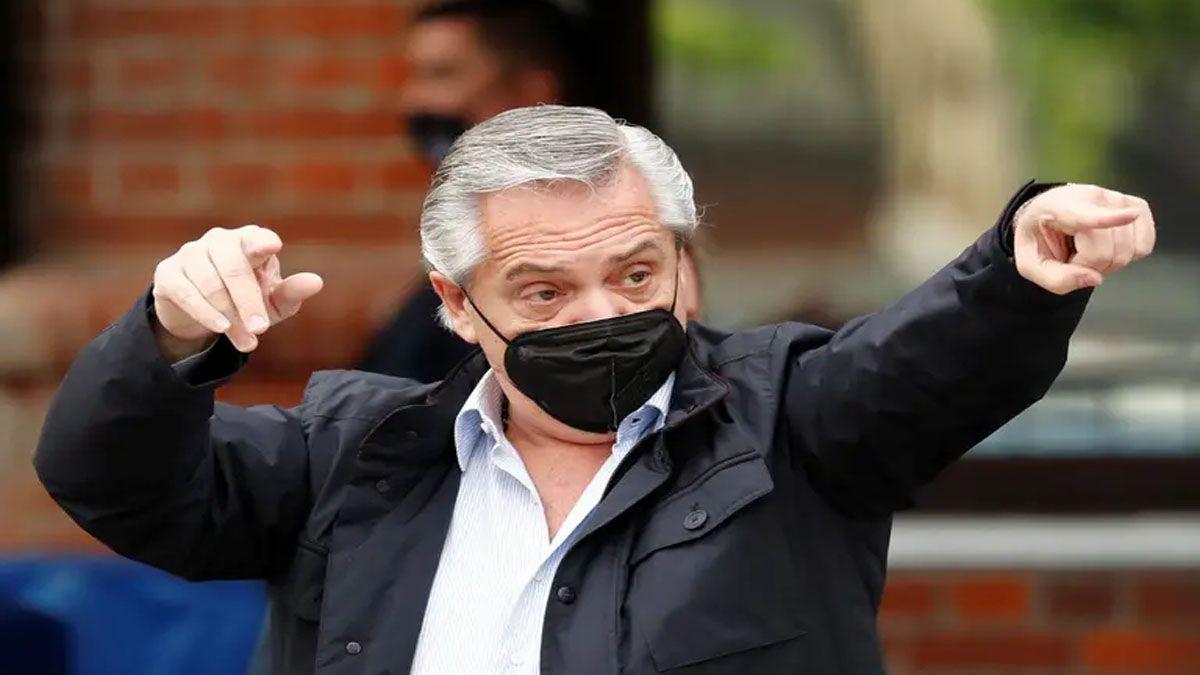 Presidente Alberto Fernández. (Foto: gentileza El País de Uruguay)