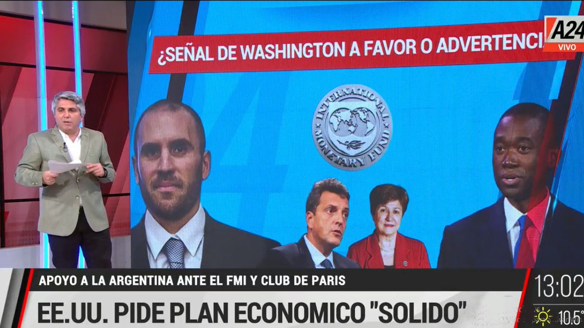 ¿El ajuste económico sigue o se vuelca al gasto social y el acuerdo con el fondo debe esperar? (Foto: Captura de TV)