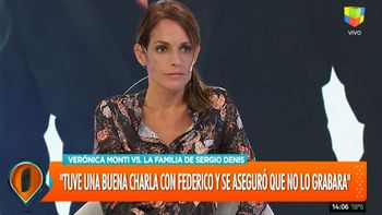 Verónica Monti: Sergio estaba con adicciones a tratar; me abrazaba y lloraba como un bebé