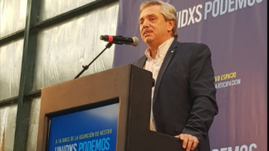 Ante militantes, Alberto Fernández se presentó como candidato y aseguró: No lo voy a hacer solo, lo voy a hacer con Cristina y con todos ustedes