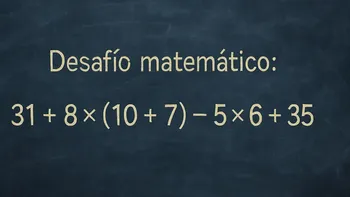 Desafío matemático: la cuenta parece fácil, pero muchos cometen un error frecuente