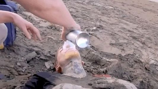 Tremendo susto de Alex Cannigia en un reality chileno