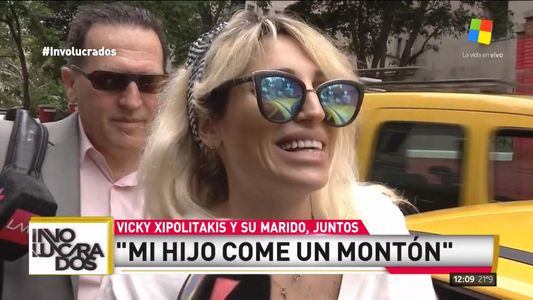 Vicky Xipolitakis se reencontró con el padre de su hijo tras denunciarlo