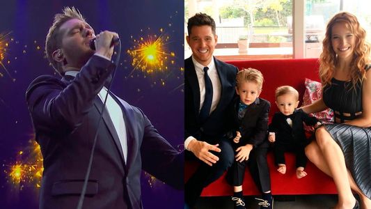 Michael Bublé volvió a un escenario y subió a su hijo Noah: Hace dos años pensé que perdía todo