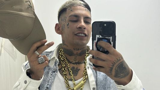 L-Gante compartió un fuerte video de la actriz con la que habría engañado a Wanda Nara