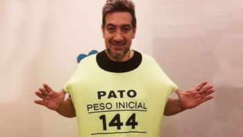 Pato Galván, tras bajar 55 kilos: Lo tomé como un trabajo y lo hice al 100%
