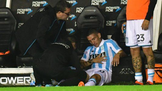 Centurión entró y duró cinco minutos