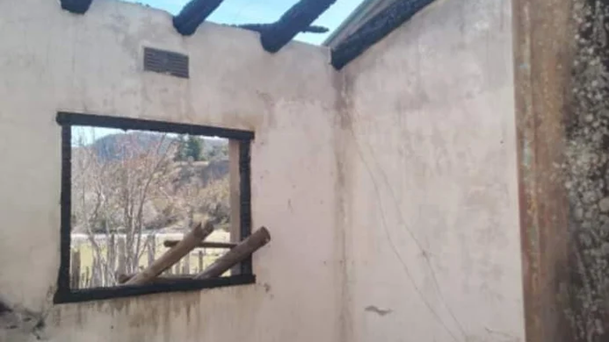 As&iacute; qued&oacute; la casa de Jorge Jaramillo luego del incendio.