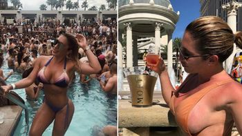 Ayelén Paleo se quemó de más en Las Vegas: el detalle que le marcaron sus seguidores