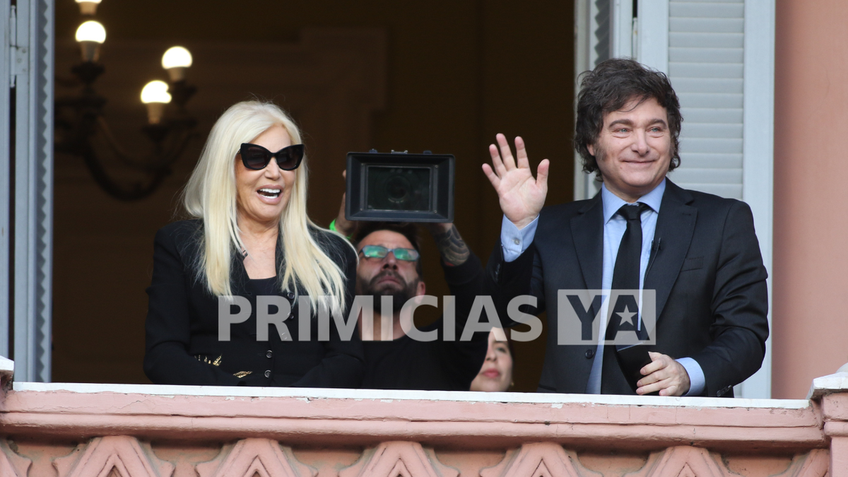 Las fotos de Susana Giménez en Casa Rosada para el encuentro con el presidente Javier Milei