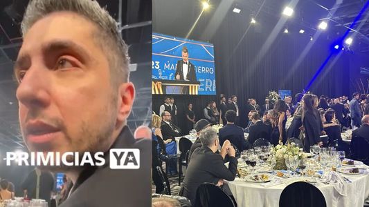 La triste imagen de Jey Mammon en los premios Martin Fierro 2023: lo dejaron solo