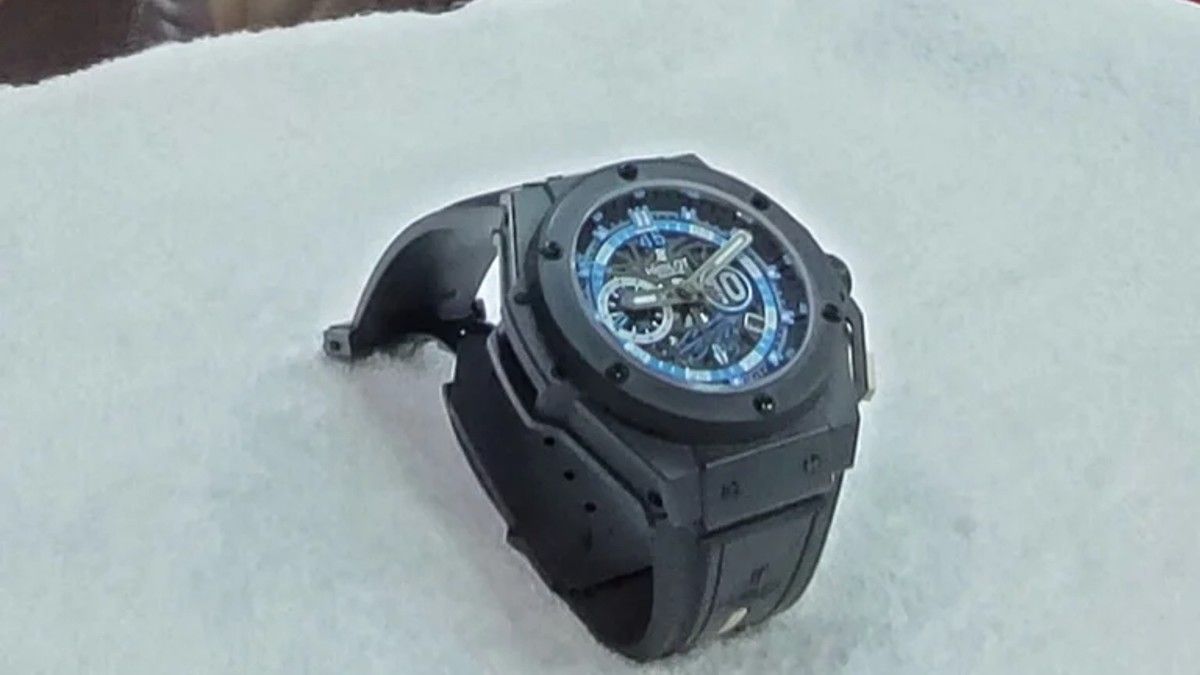 El reloj de Diego Maradona.&nbsp;