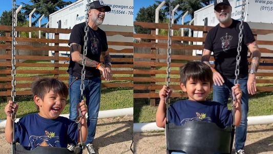 Jorge Rial se reencontró con su nieto Francesco: el emotivo video