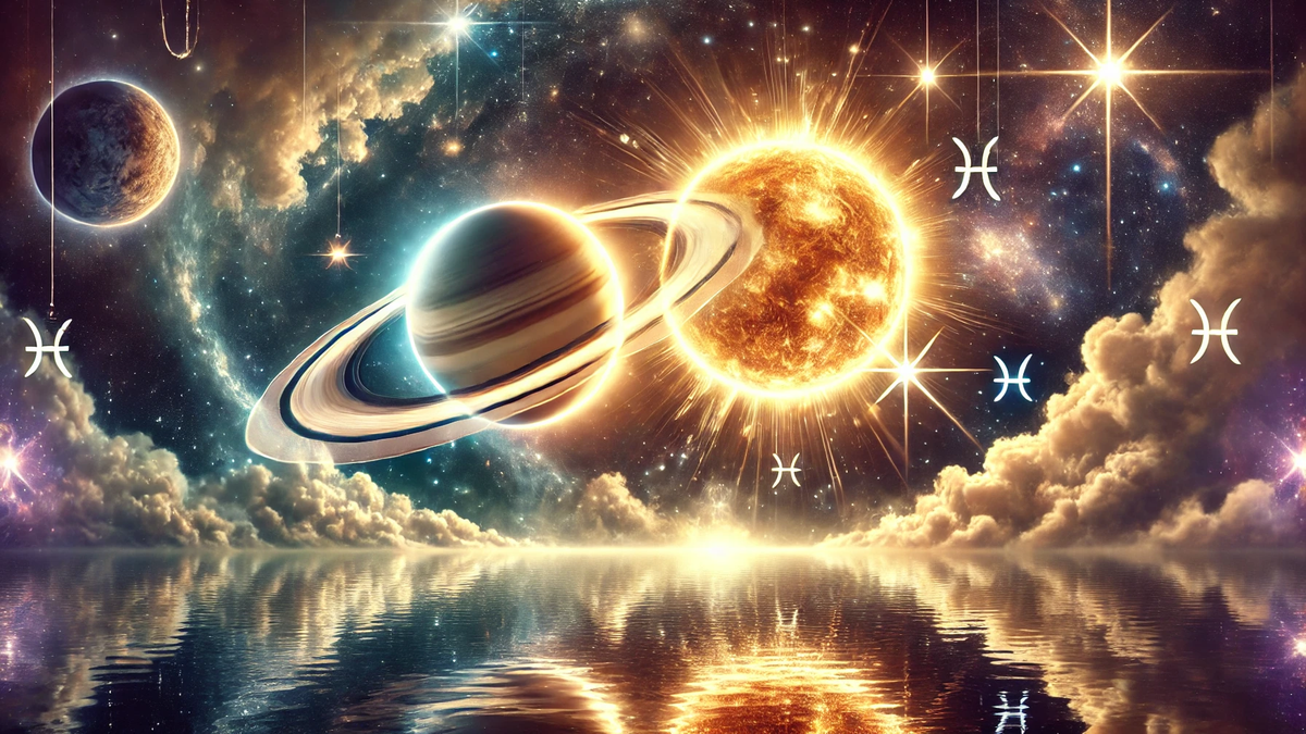 La verdad detrás del impacto de Saturno sobre el Sol en Piscis. Foto: Chat GPT