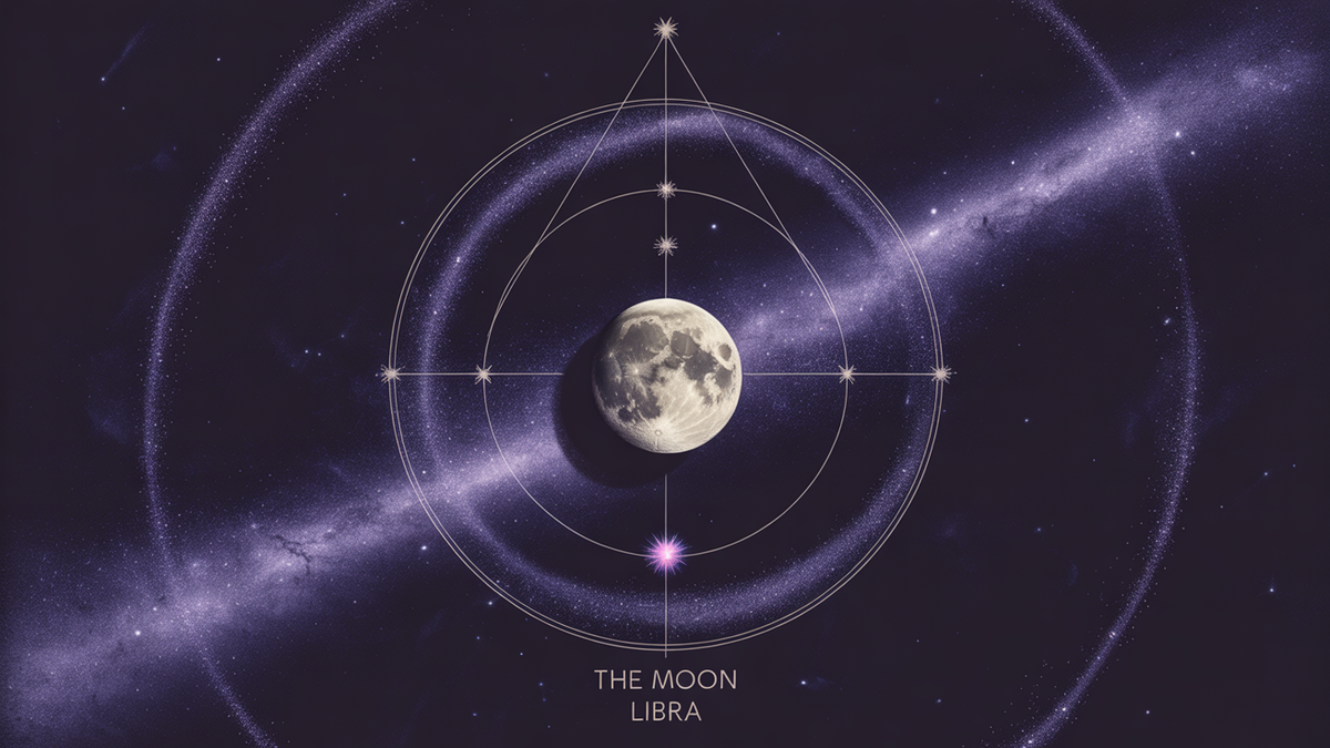 Luna en Libra + Plutón en trígono: cuando lo profundo se encuentra con lo justo. Foto: Astrología/Ideogram. Luna en Libra + Plutón en trígono: cuando lo profundo se encuentra con lo justo. Foto: Astrología/Ideogram.