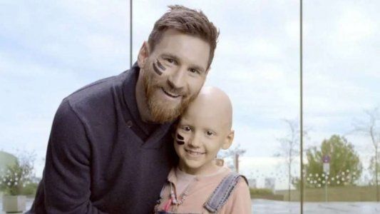 Lionel Messi donó 100 mil euros al Garrahan para la investigación del cáncer infantil