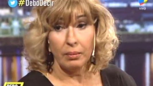 Georgina Barbarossa le envió un mensaje al asesino de su marido