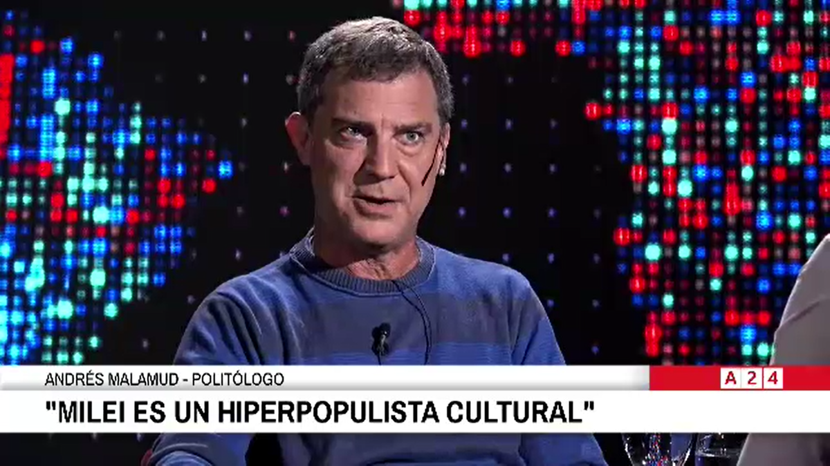 El politólogo Malamud estuvo de invitado en el programa Entrevista de Luis Novaresio. (Foto: archivo).