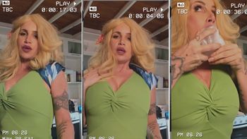 La parodia de Florencia Peña del video de Maru Botana chupando hielo