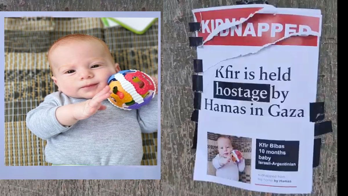 La campaña para no quitar los avisos por los secuestrados