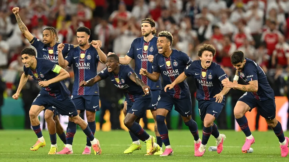 PSG gan&oacute; la segunda Champions League de su historia (REUTERS)