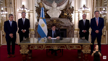 Cadena nacional: Javier Milei anunció un superávit fiscal de un 0,2% en el primer trimestre