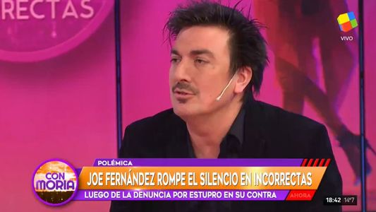Joe Fernández tras ser acusado de abuso: No hay ninguna denuncia formal