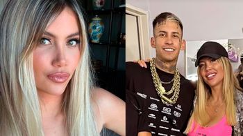 que hacen wanda nara y l-gante, mientras mauro icardi y la china suarez viajan a roma de luna de miel