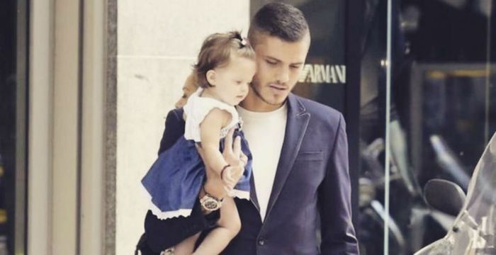 Emotivo mensaje de Mauro Icardi por los cinco años de Francesca: Deseo que...