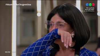 juariu fue eliminada de masterchef celebrity y rompio en llanto