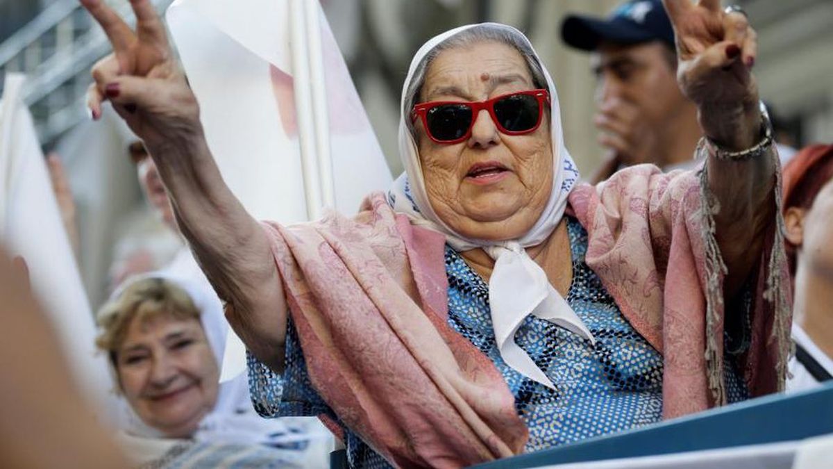 Hebe de Bonafini llamó a una pueblada para evitar que Cristina Fernández de Kirchner vaya presa (Foto: NA).
