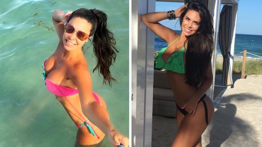 Sabrina Ravelli partió a Miami y generó locura con sus fotos hot