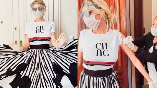 El protocolo de seguridad sanitaria de Vicky Xipolitakis para vacunarse y vacunar a su bebé