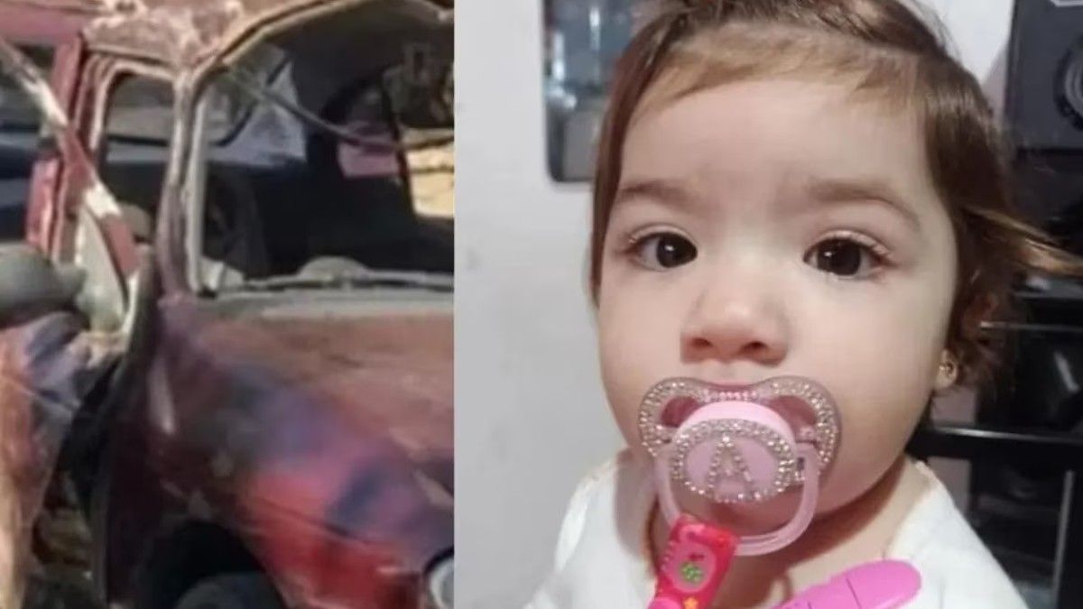 Aitana murió poco despupes del choque en el hospital. Foto: www.losandes.com.ar