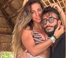 La foto de Cinthia Fernández y Roberto Castillo que se hizo viral por un controversial detalle
